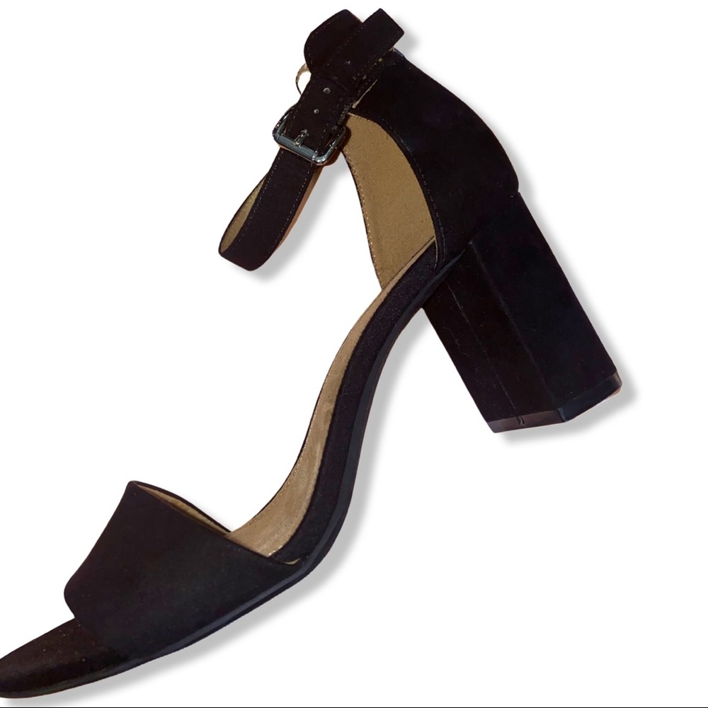 High Block Heel Pumps